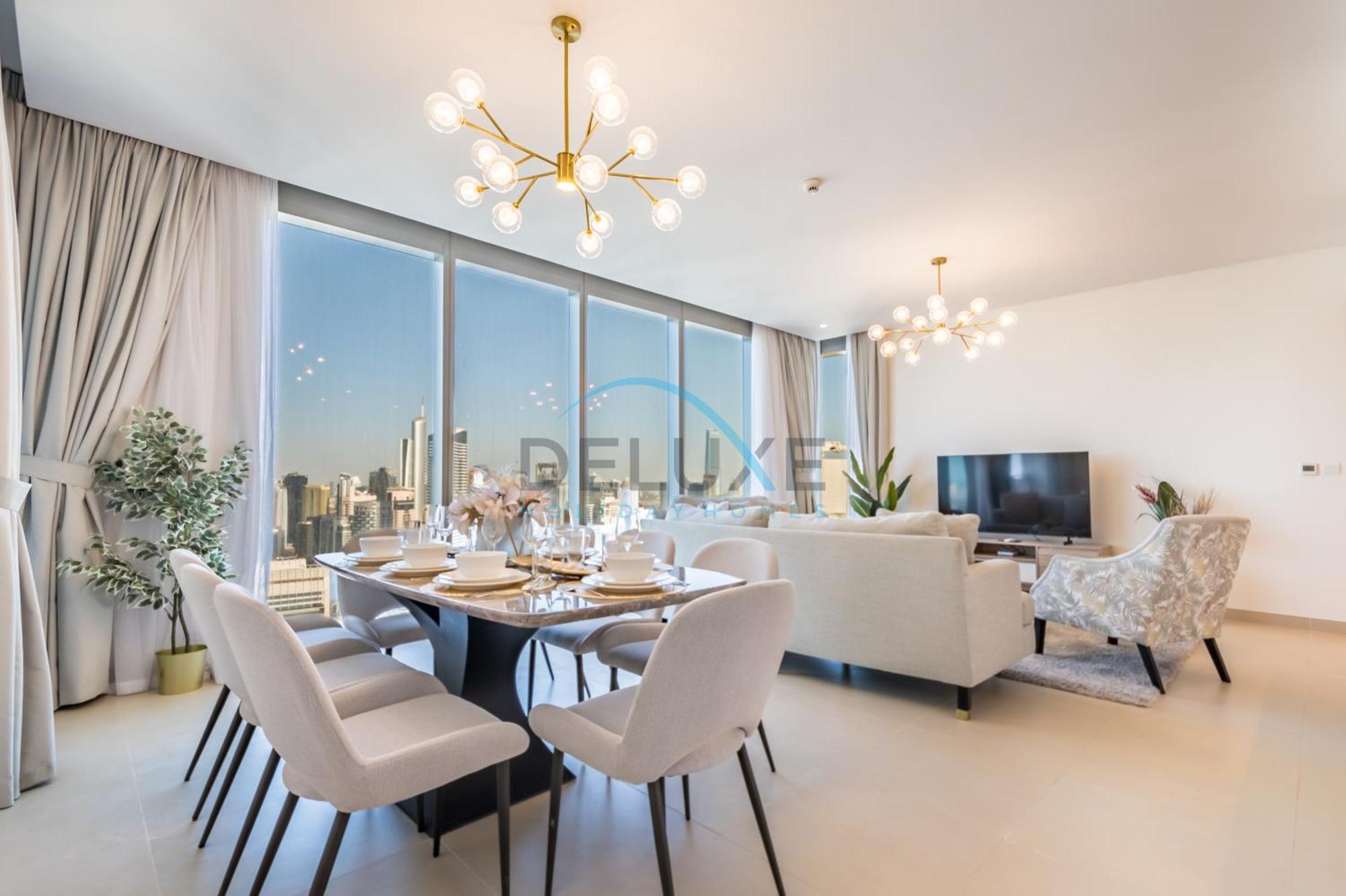 Inviting 3Br With Assistant Room In 5242 Tower 1, Dubai Marina By Deluxe Holiday Homes Экстерьер фото