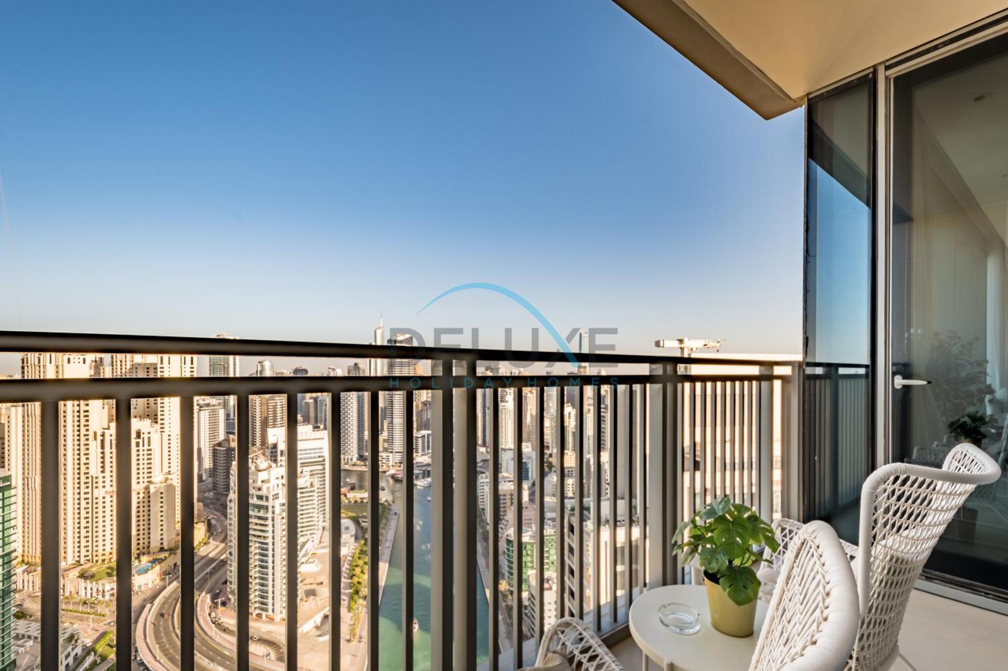 Inviting 3Br With Assistant Room In 5242 Tower 1, Dubai Marina By Deluxe Holiday Homes Экстерьер фото
